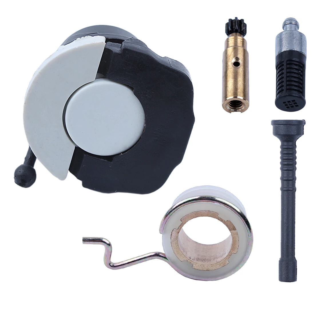 Oil Pump Worm Gear Oil Filter Line Oil Cap Oil Line fit Stihl 021 023 025 MS210 MS230 MS250 Chainsaws