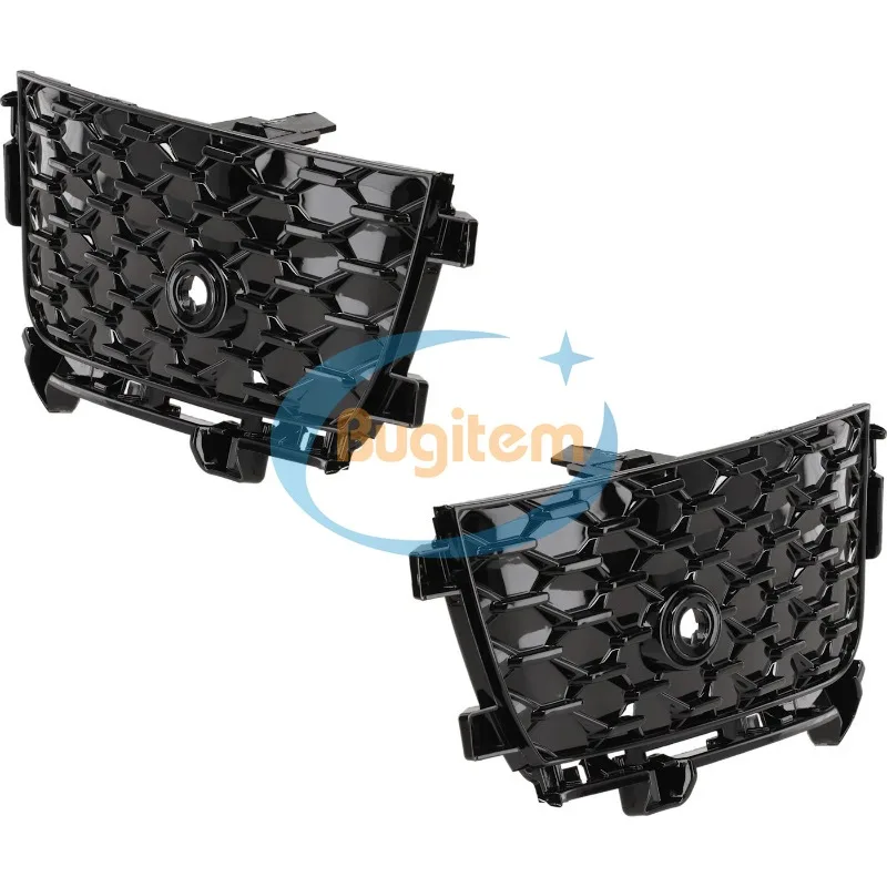 

A Set Fog Light Covers Left Right 7GU45DX8AA 7GU46DX8AA Front Bumper Grille Foglights Headlights Covers For Jeep Grand Cherokee