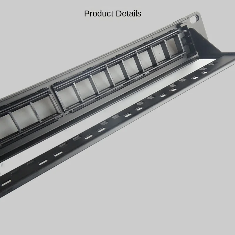 RJ45 24 port CAT.6 prosty w ramce rozdzielczej