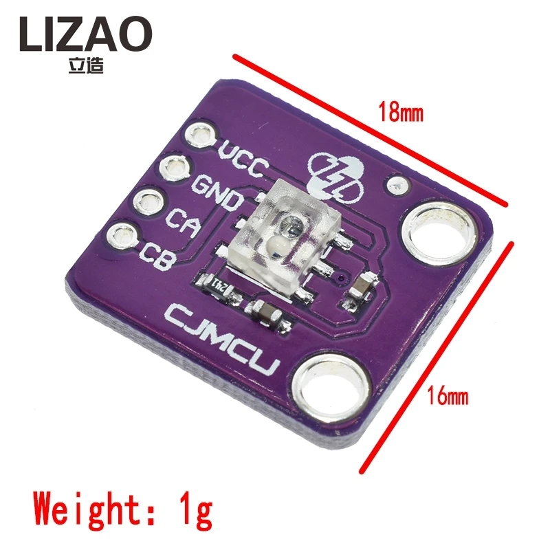 LIZAO AEDR-8300 Optical Encoder Module, CJMCU-83 Reflective 2-Channel Rotary Encoder Sensor for Speed & Direction Detection