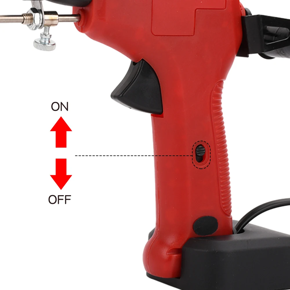 AC 110V 220V 80W Soldering Iron Gun 230-400C Adjustable Temperature Automatic Send Tin Gun Repair DIY Tool