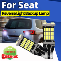 2pcs LED Reverse Light Car Backup Lamps T15 W16W For Seat Alhambra MK2 Ibiza MK5 KJ 2017 2018 2019 2020 Ateca Parts Canbus Bulbs
