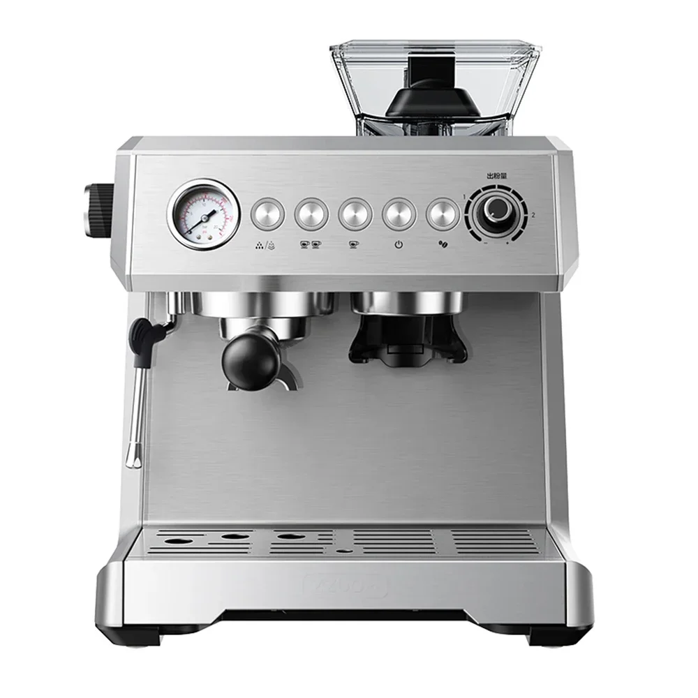 

Business use semi automatic industrial from bean to coffee maker italian commercial grinding espresso coffee machine