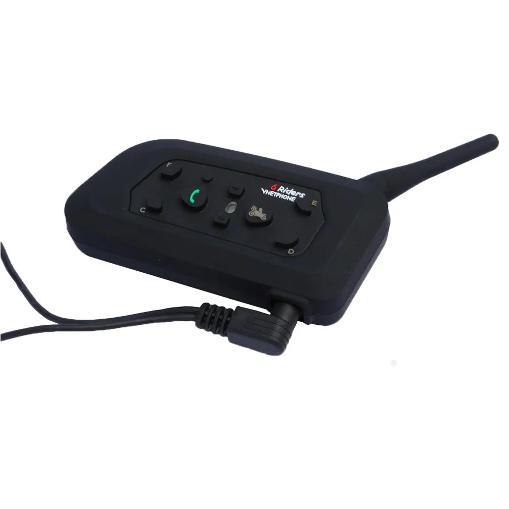 

V6C Football Referee Headset BT Intercom Full Duplex 2Users 1200M Interphone Headset