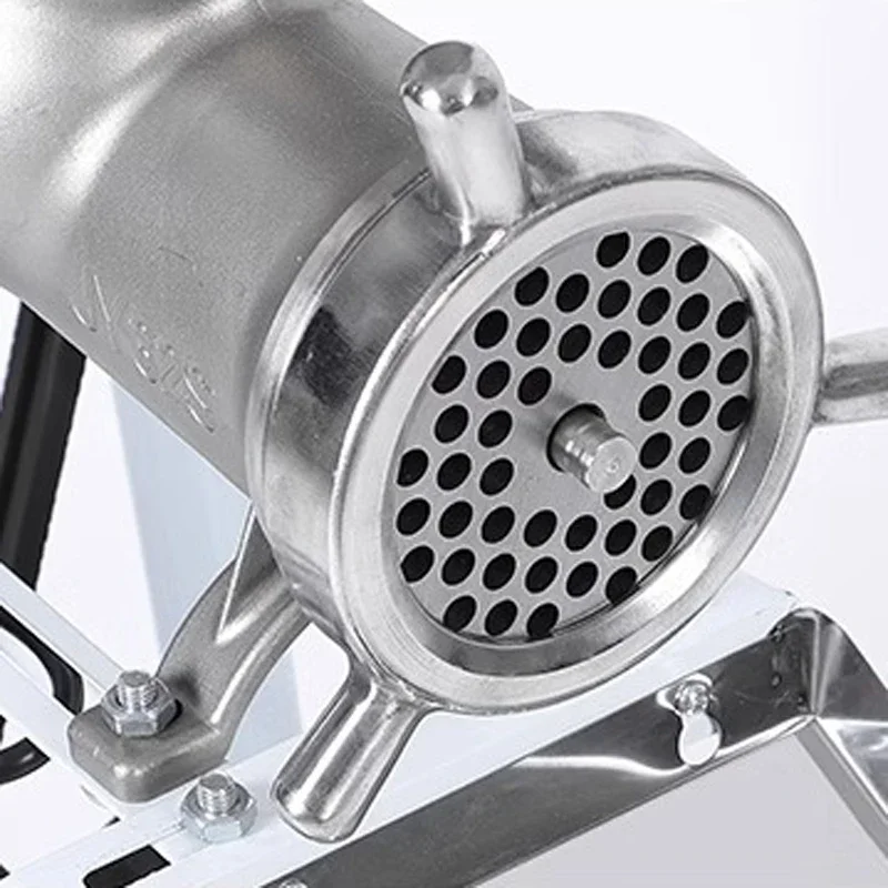 Tritacarne in acciaio inossidabile 2200W tritacarne commerciale ad alta potenza Grande tritacarne per pollo trituratore di ossa clistere 220V / 50HZ