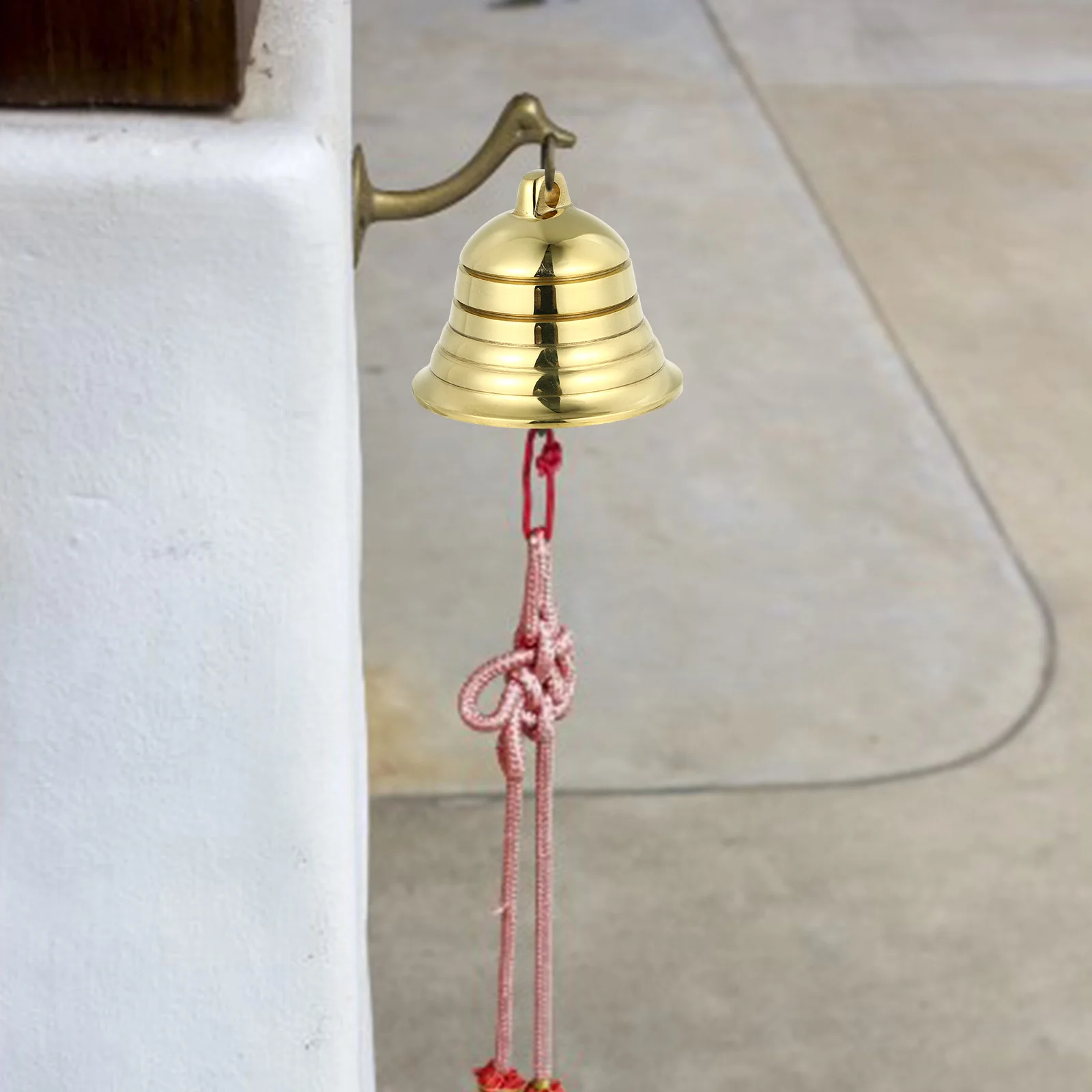 Copper Bell Decor Hanging Pendant Ornaments Door Accessories Windchimes Outdoors