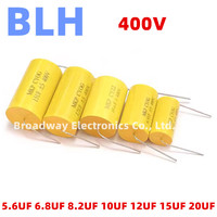 5PCS 400V DC Audiophiler Axial MKP Audio Grade Capacitor 5.6UF 565 6.8UF 685 8.2UF 825 10UF 106 126 12UF 126 15UF 156 20UF 206