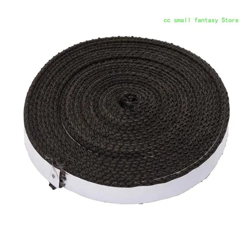 

R3MA High Temp Grill Gasket Easy to Install Fiber Material Perfect for Various Grills