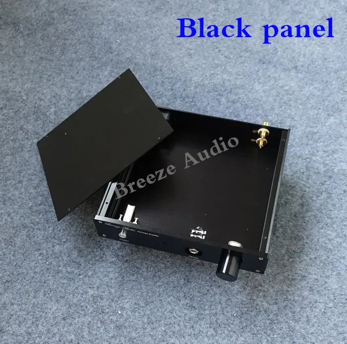 BRZHIFI Home Audio Amplifier BZ2204 Chassis Aluminium Enclosure Headphone Amp case Preamplifier Audio Shell box DIY