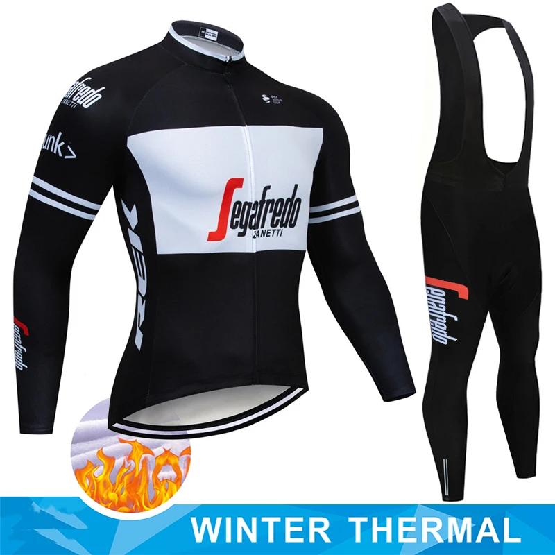

Men's Cycling Shirt Winter Thermal Fleece Jersey Bicycles Road Bikes Pants Termal Outfit 2026 Clothing Jackets Long Sleeve Bike