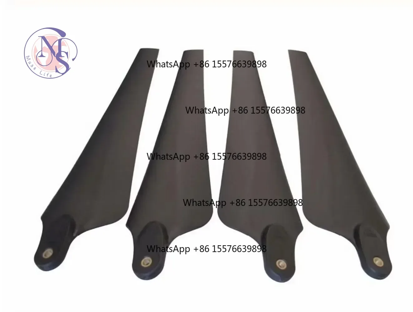 ZOCI-4Pcs 15 Inch Foldable Propeller CW CCW 1552 1555 Props Blades Fit S800 S900 S1000 EVO Multicopter