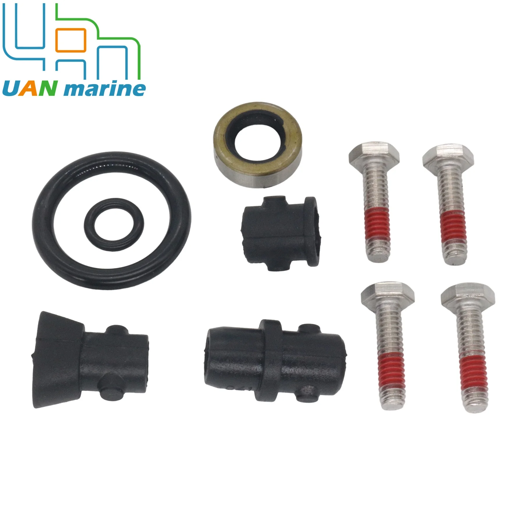 0394711 Water Pump Impeller Repair Kit for Johnson Evinrude 8HP 9.9HP 15HP Outboard Engine Replaces 0391388 Sierra 18-3327