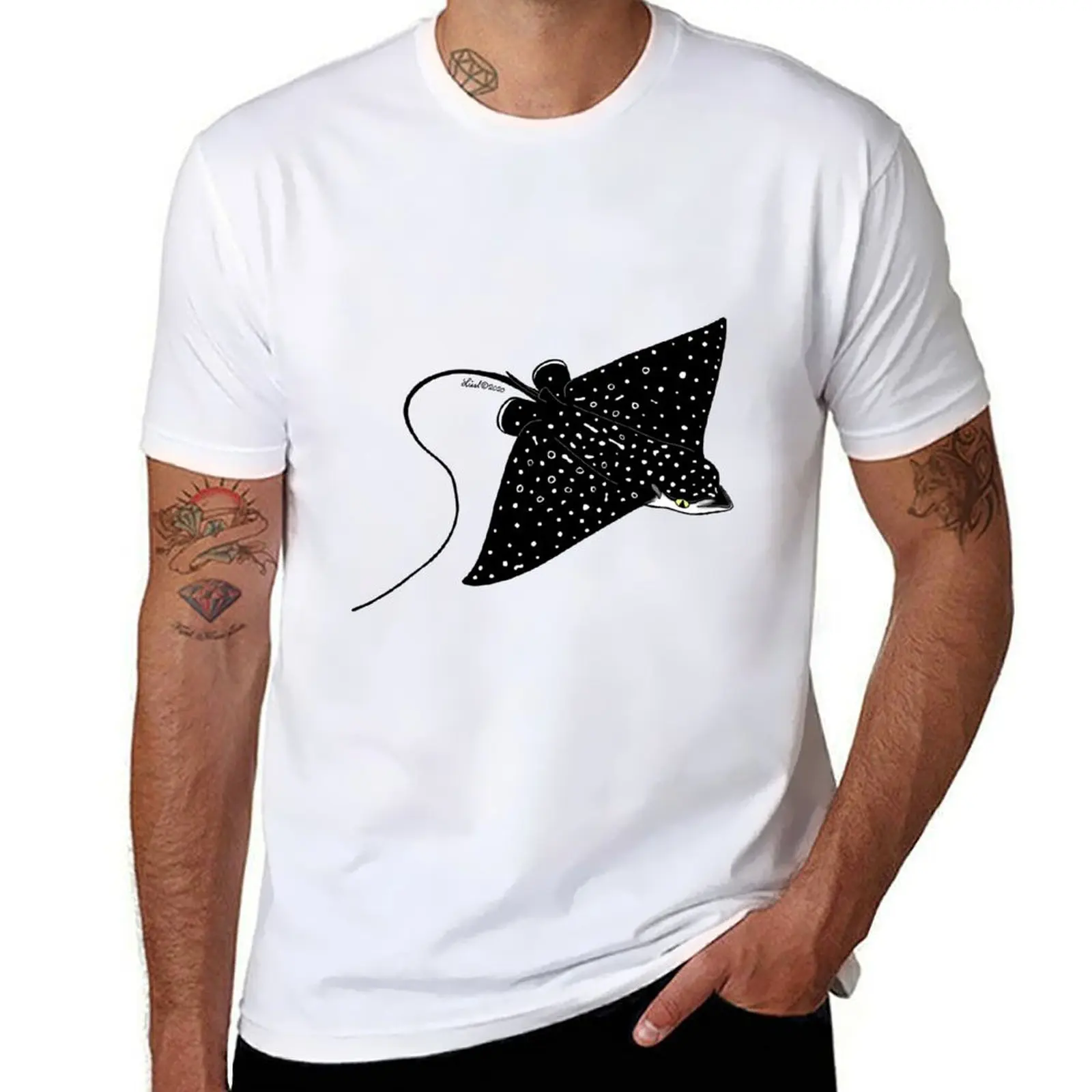 

Spotted Eagle Ray Pup T-Shirt t shirt for man t shirt personalised T-Shirt