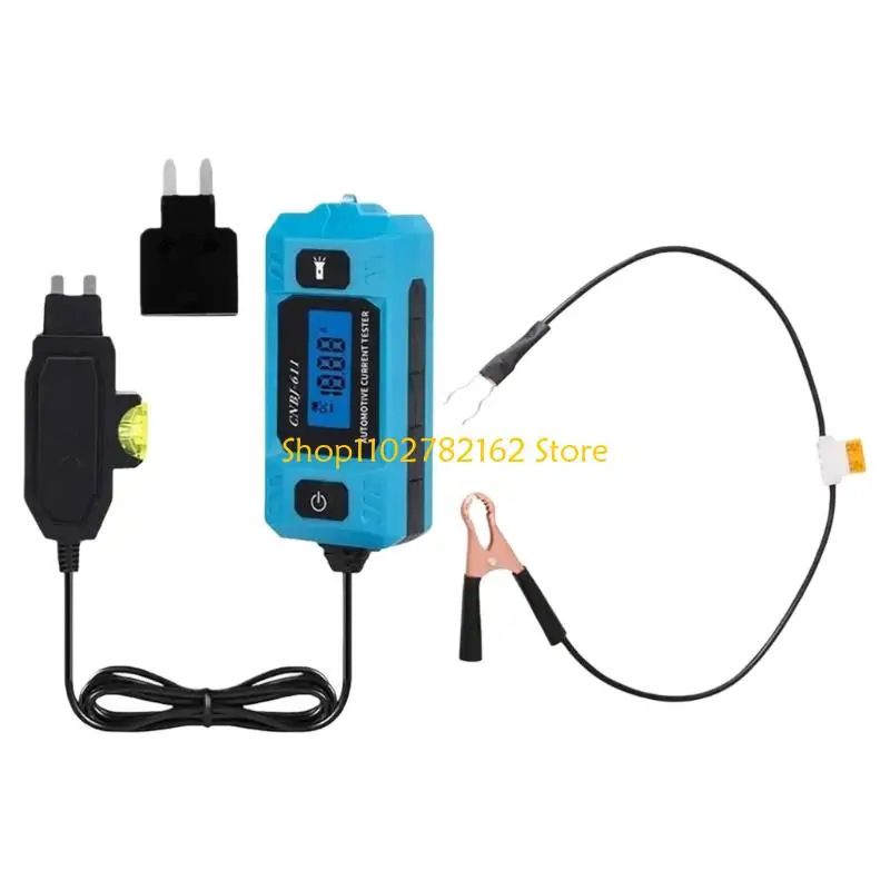 

547B Battery Clamp Tester Featuring Ergonomic Antislip Design and Long Batteries Life for Efficient Testing on Car Trucks and