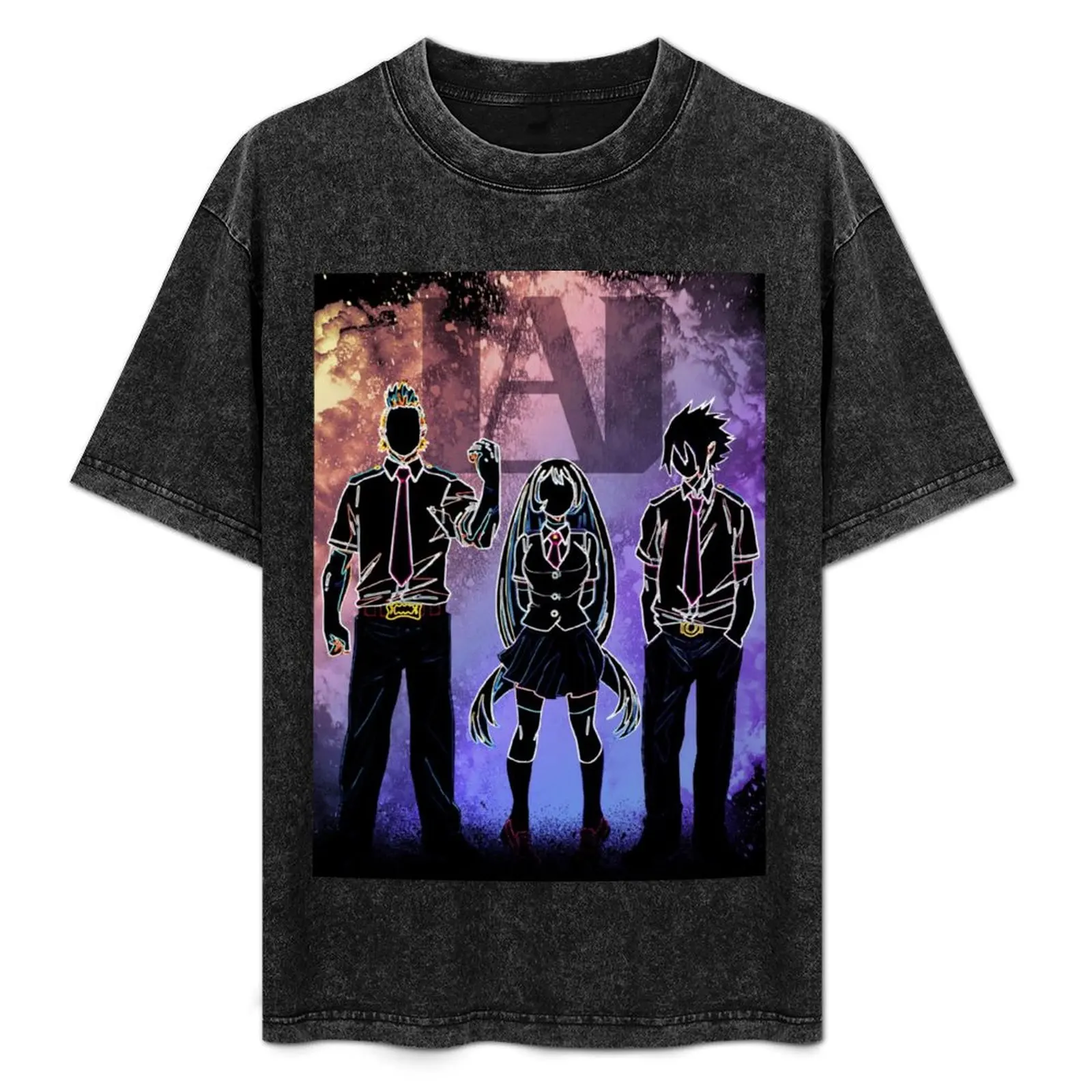 

The Big 3 Mirio Tagata, Nejire Hado, Tamaki Amajiki Hero Academy T-Shirt boys animal print summer clothes mens plain t shirts