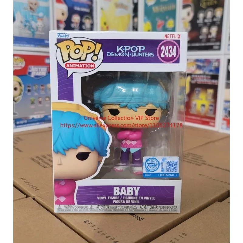 Funko Pop The Witcher K-POP Demon Hunter Abby Romance Vinyl Figure Official Collectible Statue Decor Gift for Game Hobby Fans