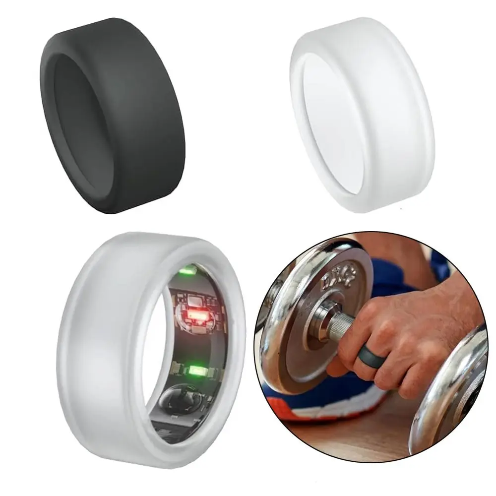 Shockproof Silicone Cover for Oura Ring Protector Jewellery Organizer Durable Anti-Scratch Silicone Cover for Oura Ring Gen 3