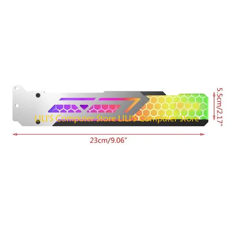 A52B بطاقة الرسومات قوس RGB إطار دعم ARGB مزامنة جاك بطاقة الفيديو حامل تبلد/الحافظة قوس تغيير اللون التلقائي #6