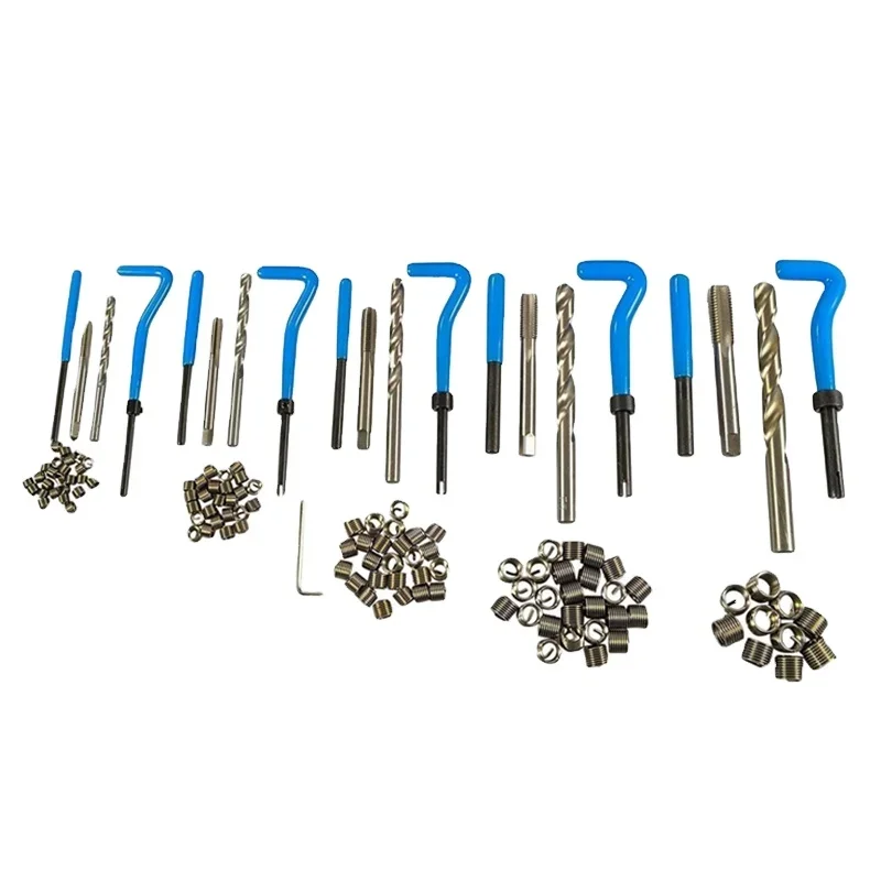 

131pcs Plastic Repair Thread Insert Kit Hand Tool Set 20V Iron Stainless Steel Sockets 1 Year Warranty Metric Measurement OEM