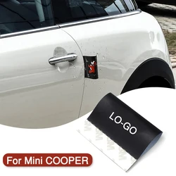 1PCS For Mini Cooper S Universal F55 F56 F60 R55 R60 PVC Car Auto Show Exterior Hang Styling Door Tag Labels Sticker Accessories