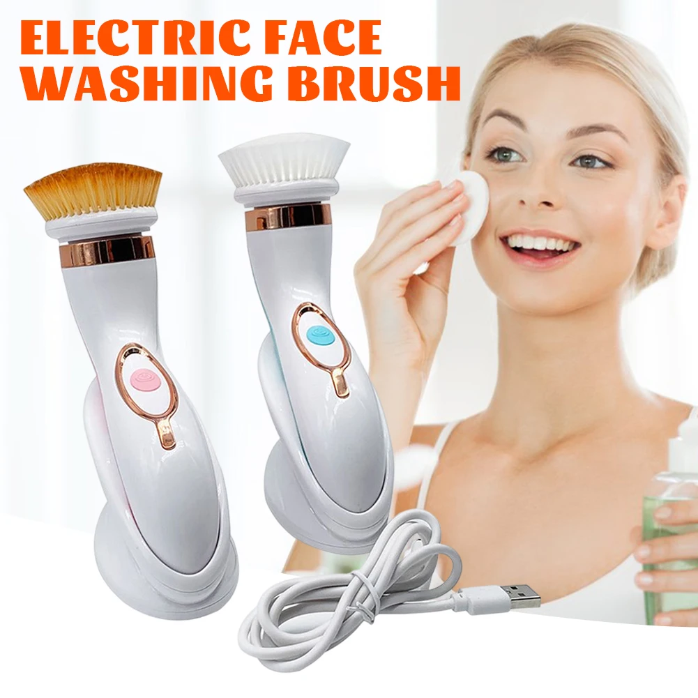 Face Body Exfoliating Brush Portable Electric Facial Brush For Face Machine