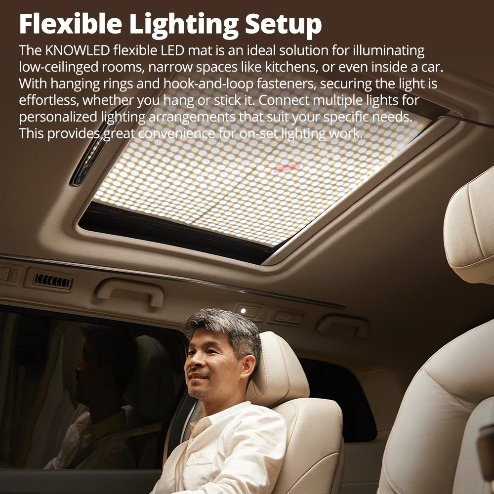Godox F200Bi F400Bi F600Bi Flexible LED Mat 2700K-8500K Bi-Color