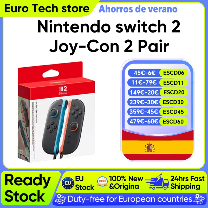 Nintendo Switch Joy-Con２つ付き Nintendo switch 2 Joy-Con 2 Pair - Light Blue/Light Red Compatible