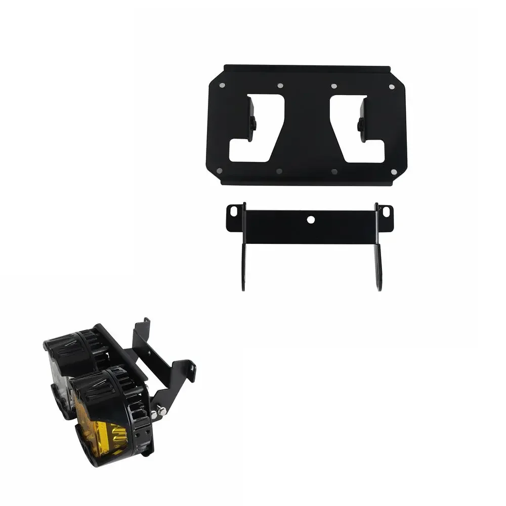 For Baja Designs Dual Lighting Bracket Headlight Holder Combo Kit for Harley Softail Fat Bob 114 FXFBS 2018-2024 FXFB