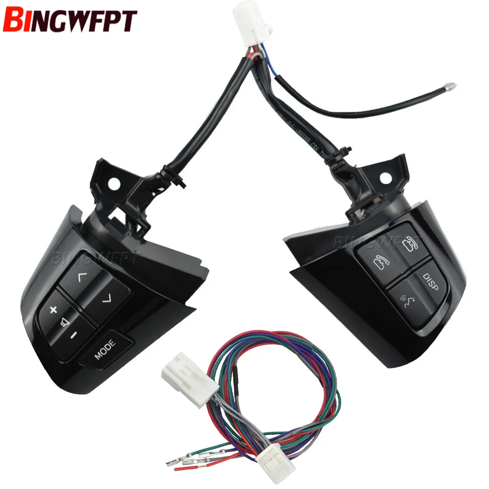 

Высококачественные кнопки переключателей на рулевом колесе с проводом 84250-02230 8425002230 Для Toyota Corolla 10-13 Wish Altis