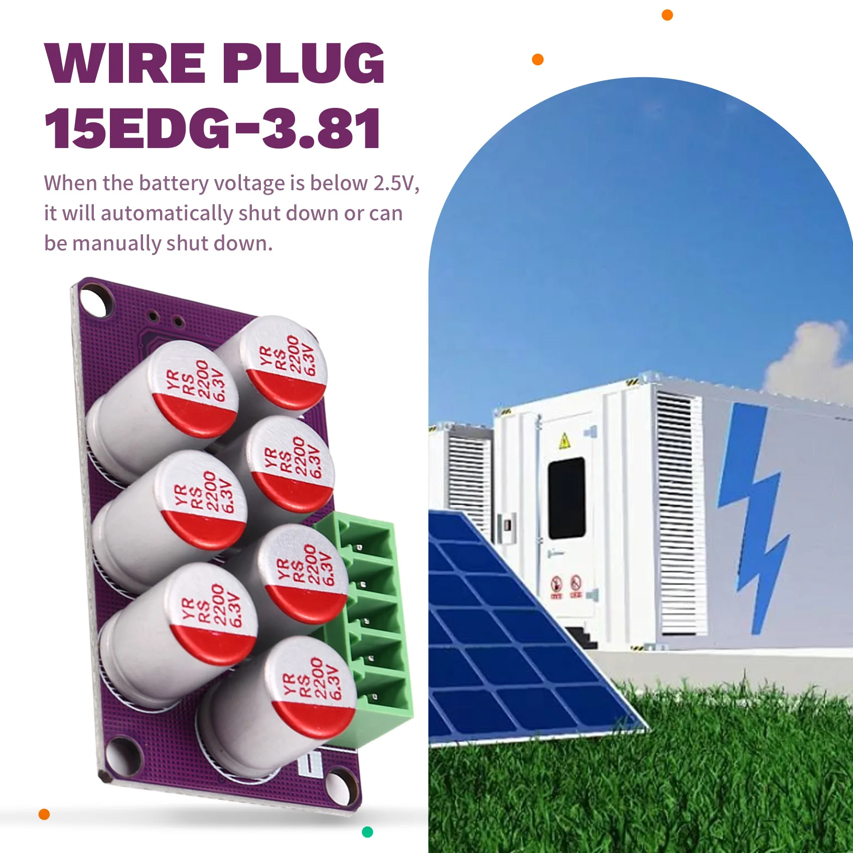 ABUI-Active Battery Balancing Board Lifepo4 Battery Energy 4S 6A Transfer Equalization Capacitor