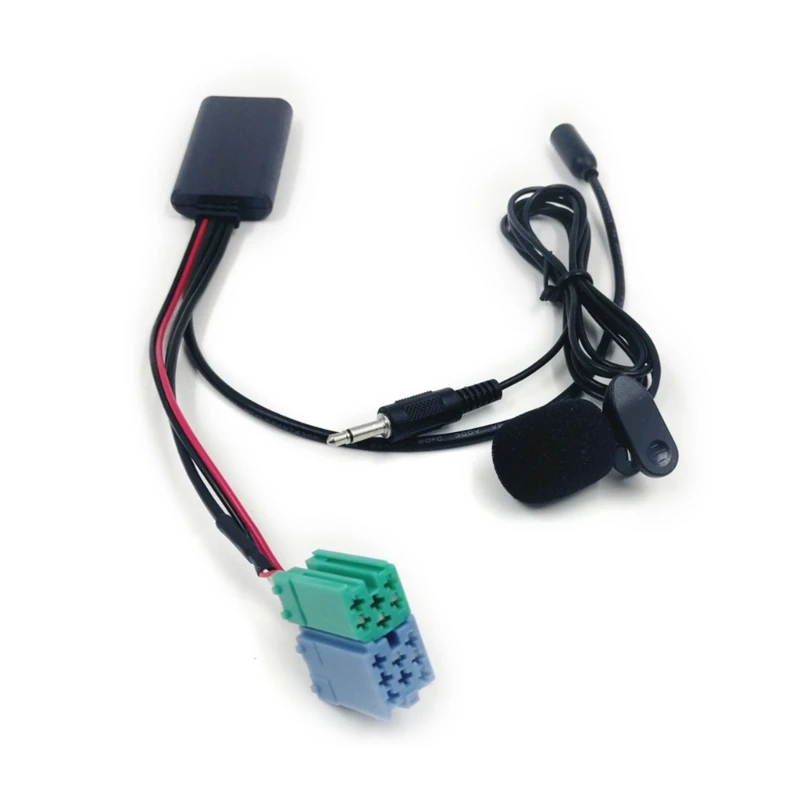 

Адаптер AUX для микрофона, беспроводной Bluetooth-совместимый 6-контактный 8-контактный соединительный кабель-адаптер для радио