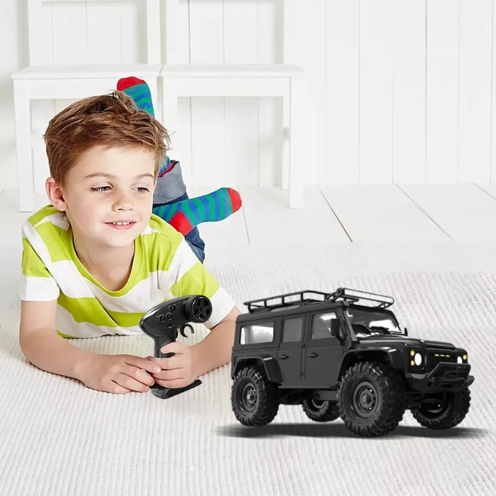 

Rc Drift Car 1:16 Remote Control Car Stunt Rc Car 2.4g Model Truck LED All Terrain Toy For Boys Girls Adults Leisure Outdoor