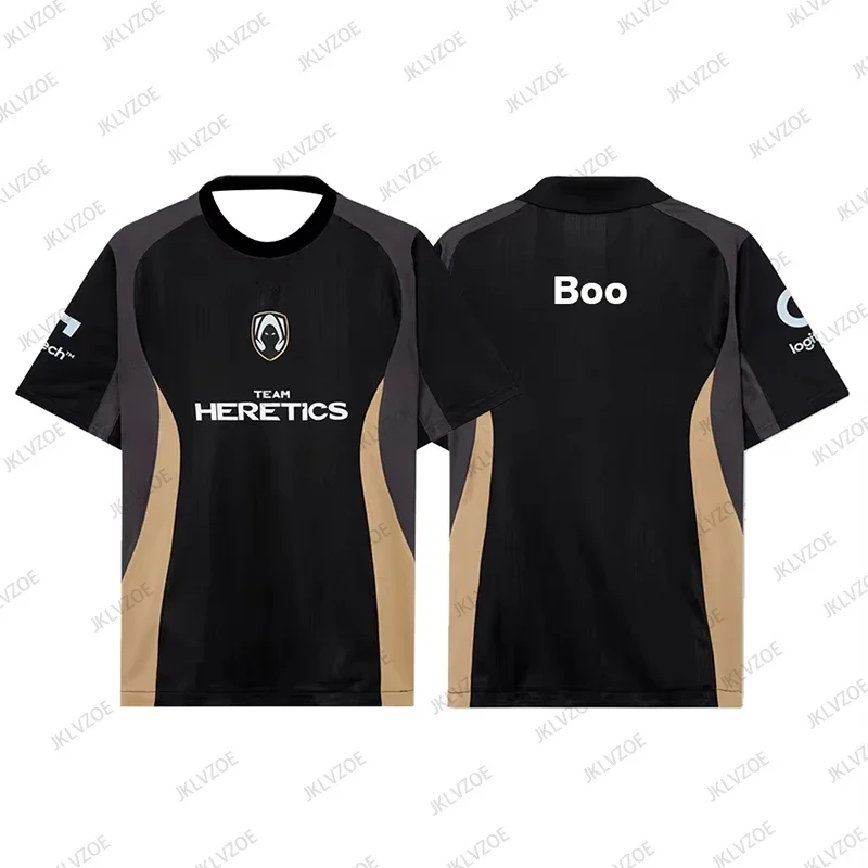 Equipo de verano Heretics Valorant Esports Jersey VCT Club uniformes de entreniento mujeres hombres camisetas de manga corta