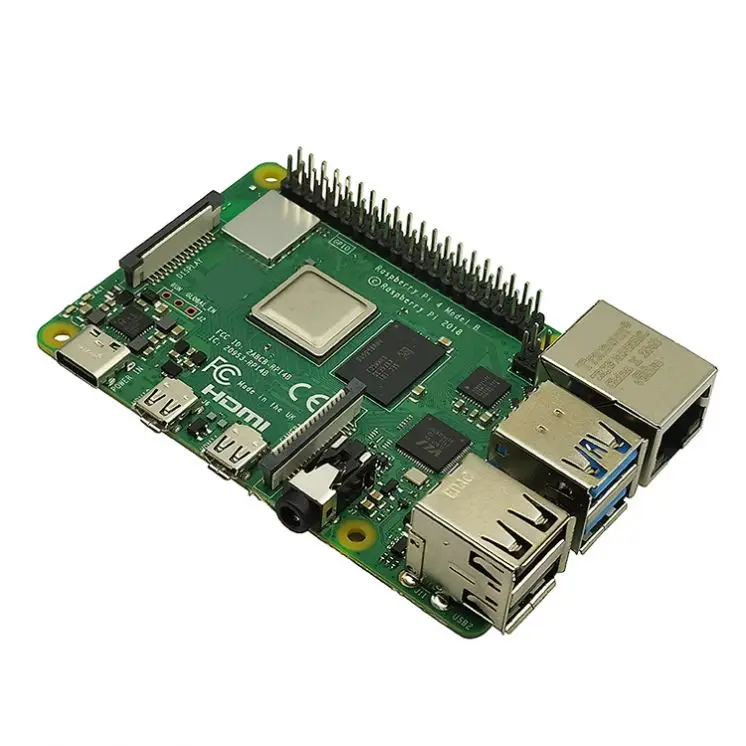 Compatible con el Nuevo Raspberry Pi 4 Modelo B 1GB/2GB/4GB para Raspberry PI con Doble Ethernet