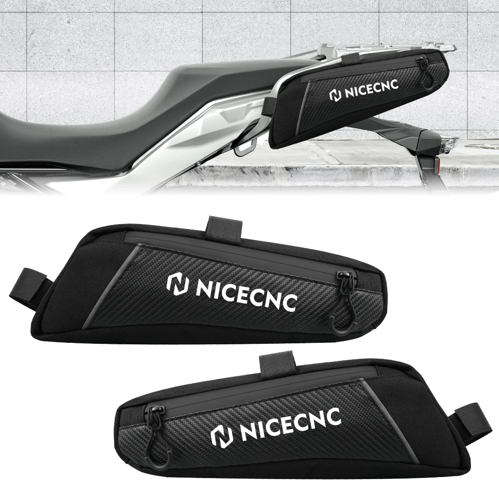 NICECNC 2 Pcs Motorcycle Side Frame Bags Waterproof Motorbike Saddlebag for BMW R1250GS Adventure 2019 2018 R1200GS LC 2013-2020