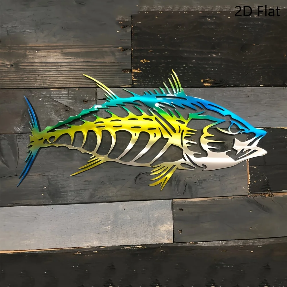 Yellowfin Tuna Metal Wall Art Florida Keys Bedroom Living Room Decor