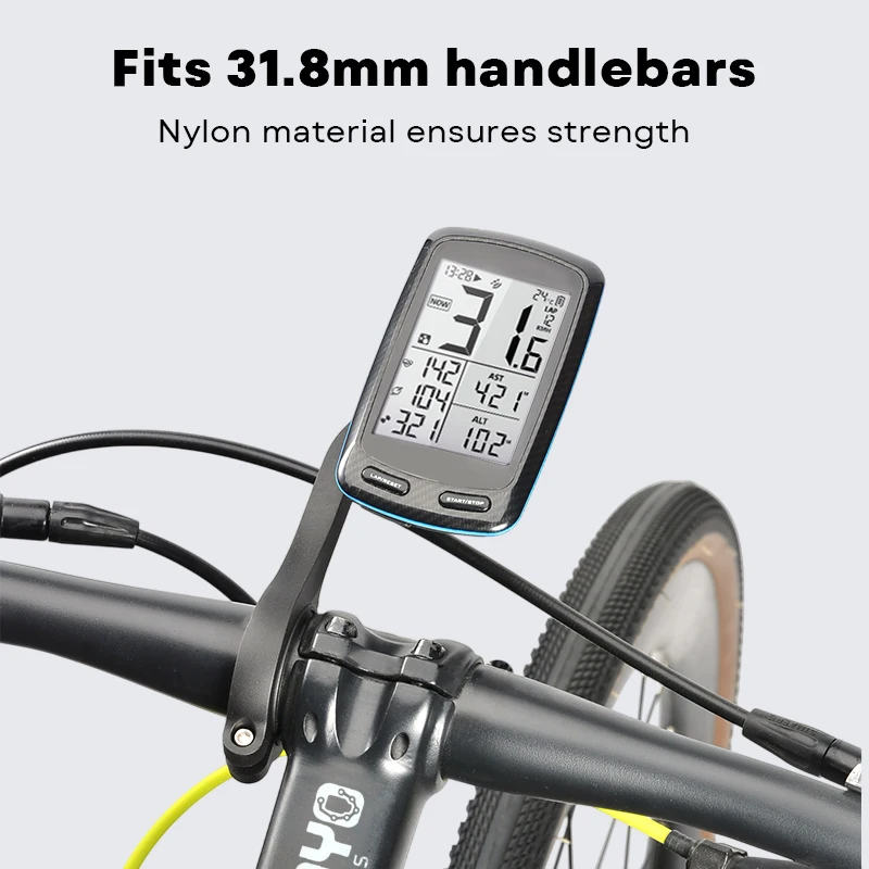 ZOYOSPORTS Soporte para bicicleta para computadoras de ciclismo Garmin/Bryton/Wahoo, luces y cámara para bicicleta, accesorios para bicicleta de montaña/carretera