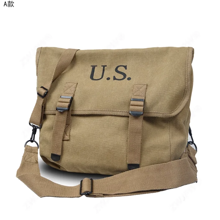 

American M36 Bread Bag Khaki M1936 Backpack Shoulder Bag