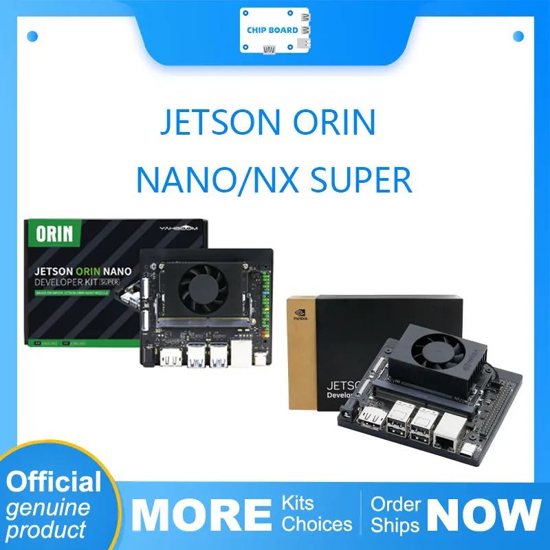 NVIDIA Jetson Orin Nano/NX SUPER AI Developer Kit — Edge Computing & Deep Learning Development Board for Large Models