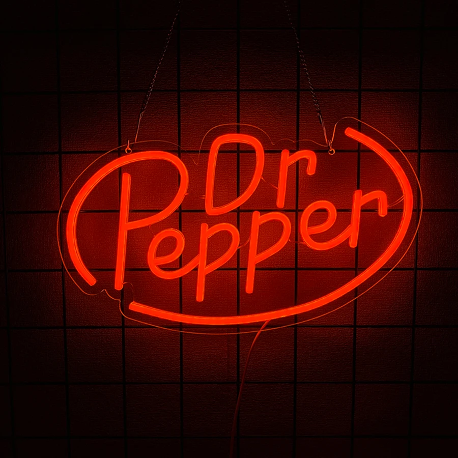 علامات النيون من سلسلة المشروبات، مصباح حائط للأعمال على جدار المتجر، يعمل بمنفذ USB، يستخدم لتزيين النوادي والمقاهي والحانات والمطاعم. #5