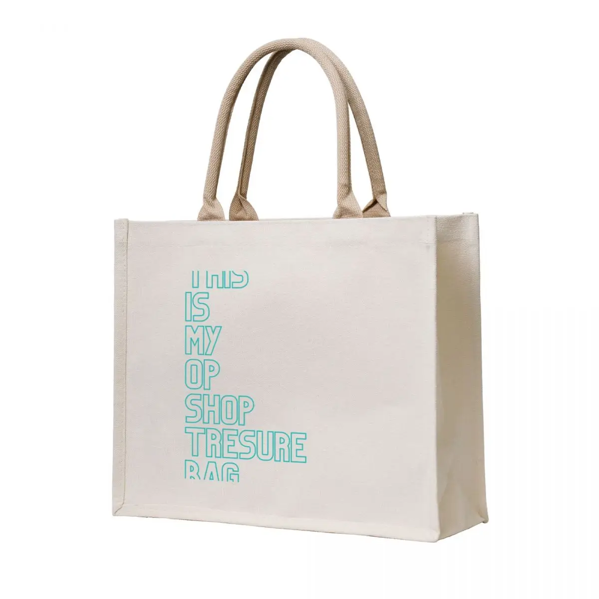 

This is my op shop treasure bag Tote Bag shopping bag logo tote bags aesthetic Reusable bags tote men