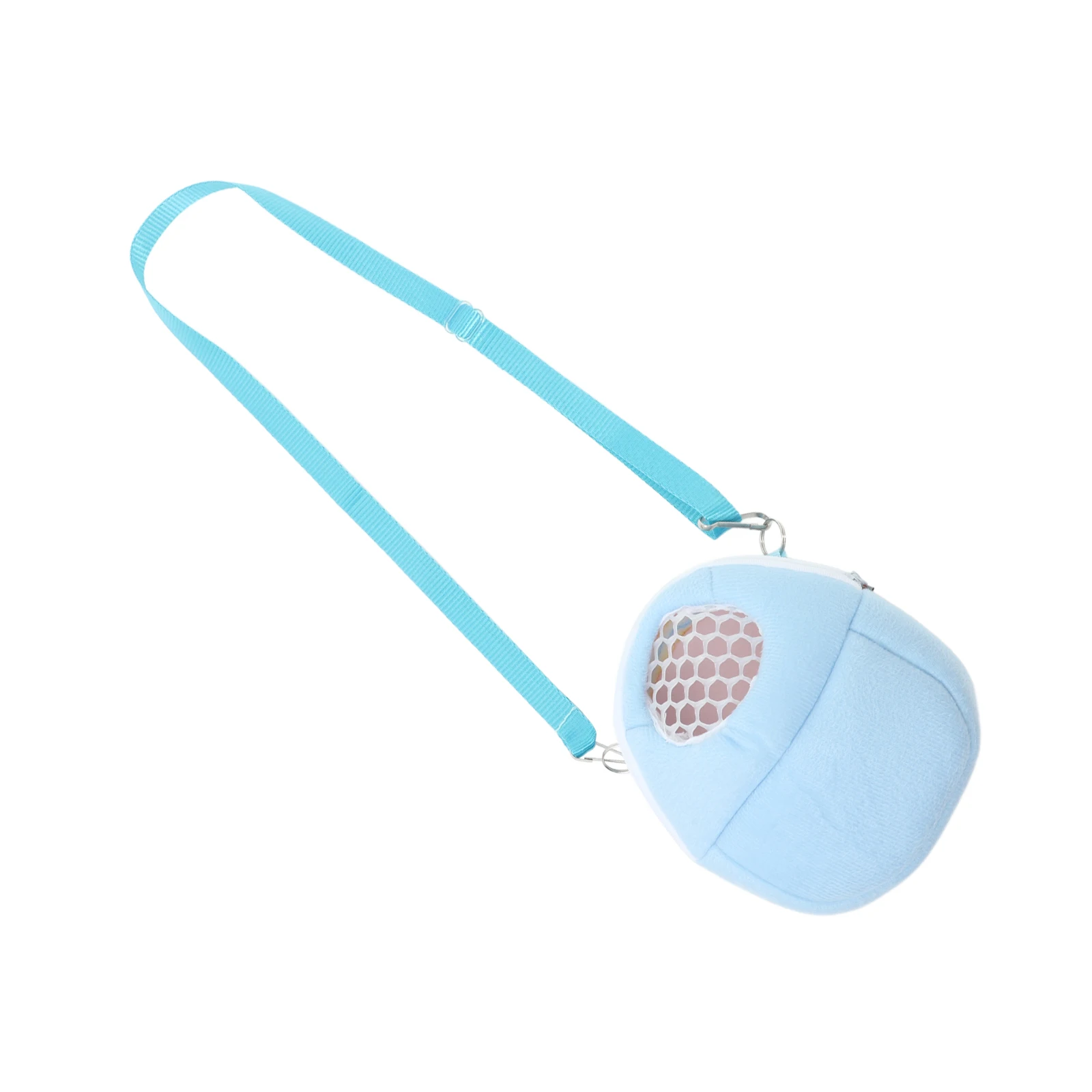 

Breathable Hamster Carrier Portable Small Animal Travel Bag Shoulder Strap Soft Lining For Guinea Pigs Squirrels Chinchillas Pet