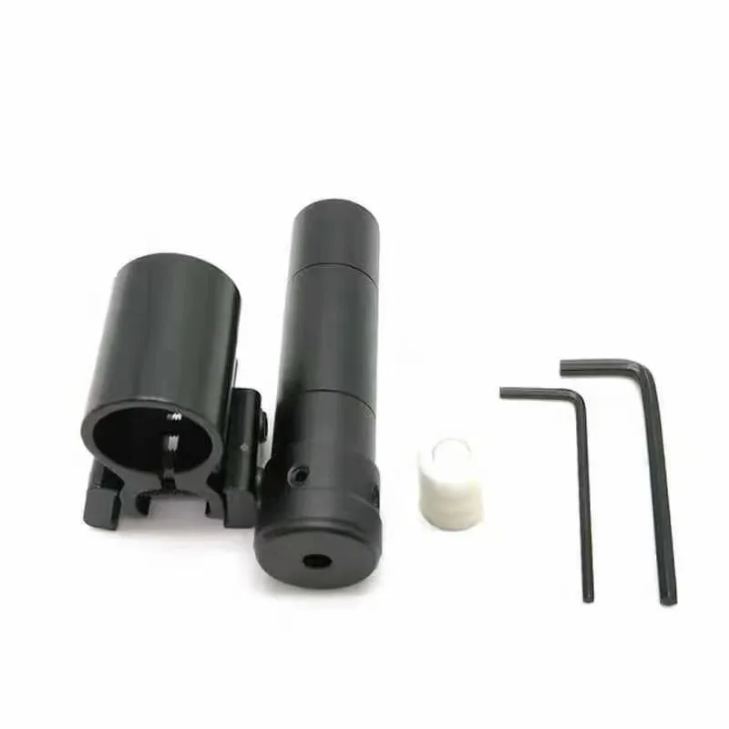 ​Tactical Flashlight with Multi-Beam Modes - Green Light & Focus Adjustment, Aluminum Body with Remote Switch & Gun Clip