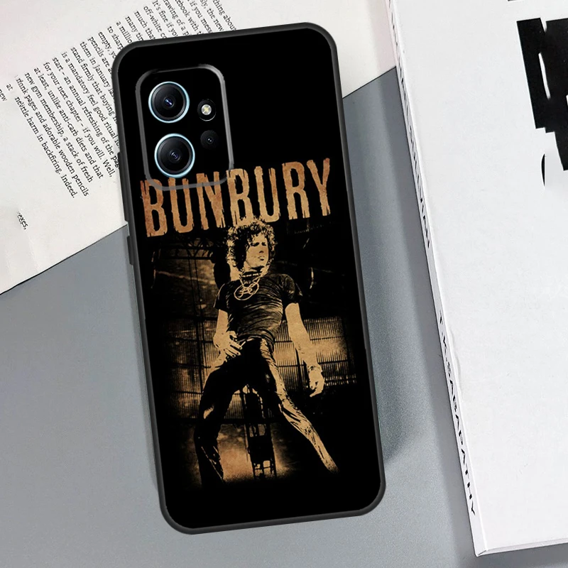 Enrique Bunbury Case For Xiaomi Redmi Note 12 11 10 8 9 Pro Note 12S 11S 10S 9S Redmi 12 9C 10C 12C Coque