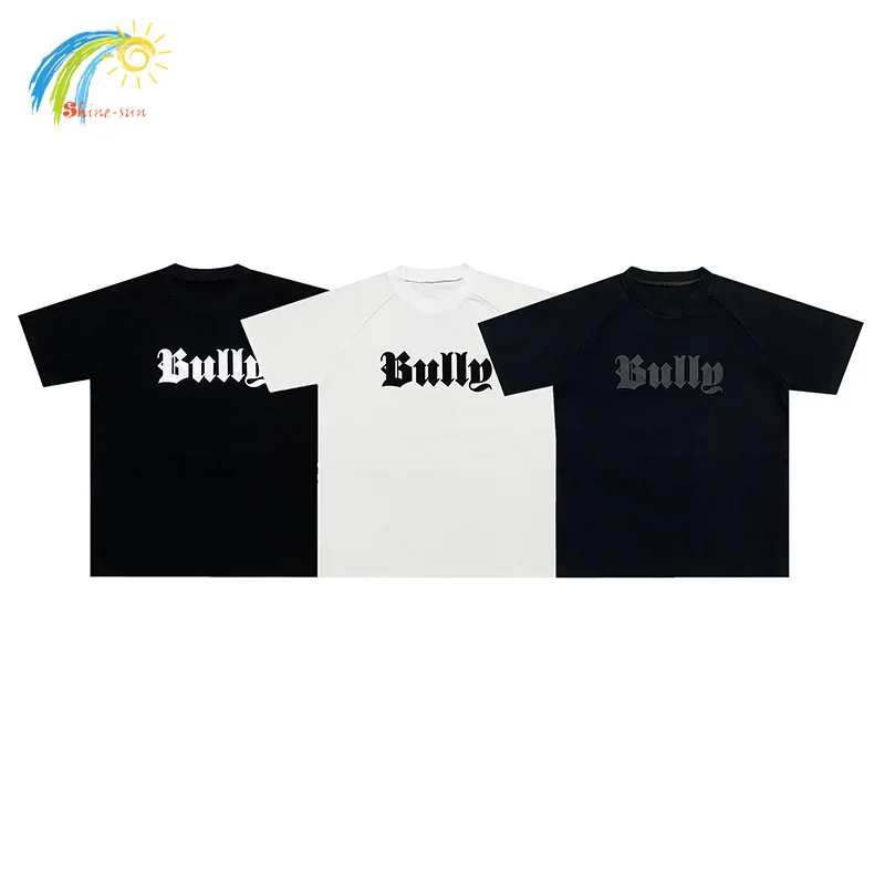 Men Women Simple Letters Print Vultures YZY Kanye West T-Shirt Best Quality Cotton Splicing Sleeves T Shirt Black White Tee Tops