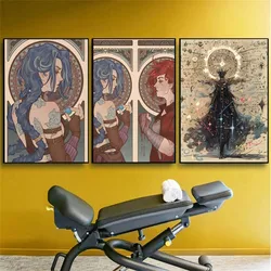 Jinx Arcane Poster No Framed Poster Kraft Club Bar Paper Vintage Poster Wall Art Painting Bedroom Study Stickers