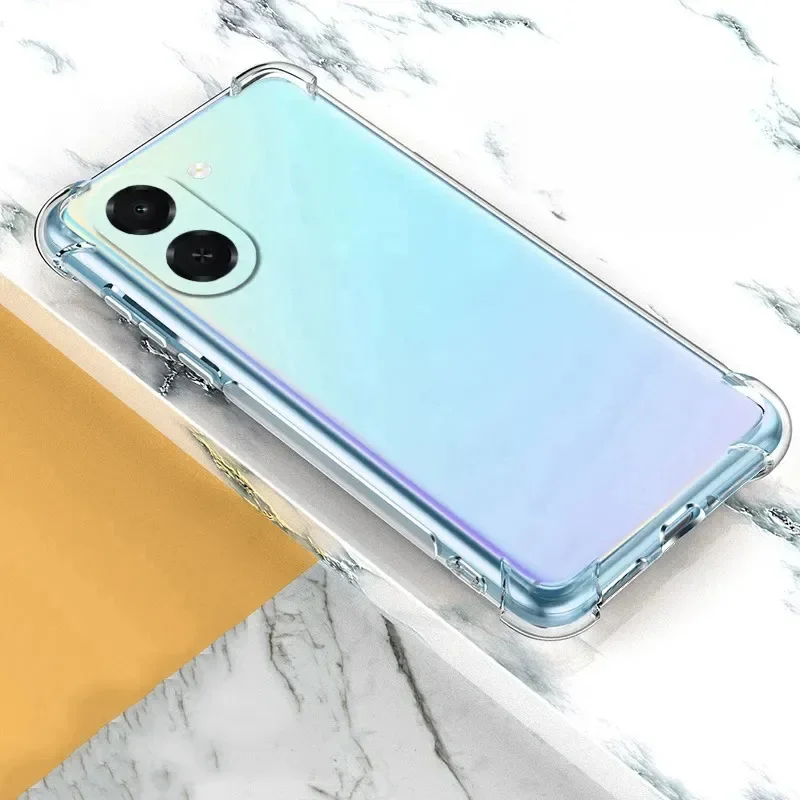Skinlee Clear Case For Honor X7E X7D Airbag Shockproof Soft Shell Transparent For Honor X7D Phone Cover