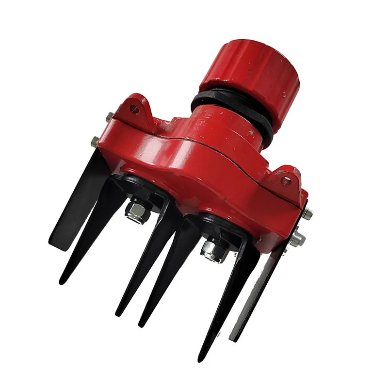 Orchard Weeding Wheel Greenhouse Weeding Head New Two-Tooth Weeding Wheel Gear Box Weeder Accessories
