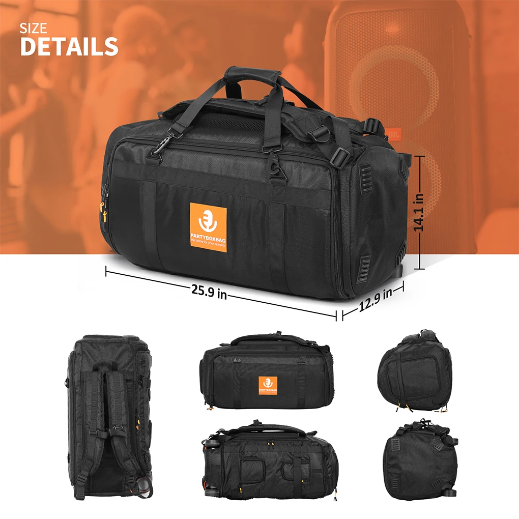 Speaker Bag Nylon For Stage 320 Speaker Backpack Partybox 320 And Practical Tote Case For Stage 320 Portable Bag