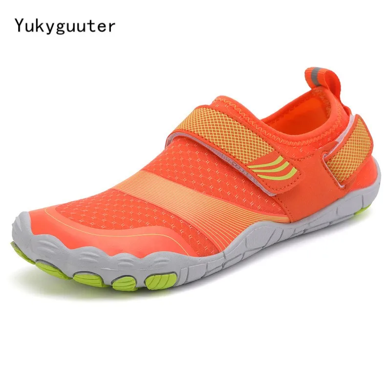 

Men Women Aqua Shoes Trekking Hiking Shoes Breathable Quick Dry Upstream Socks Soft Non-slip Diving Water Beach Outdoor Sneakers